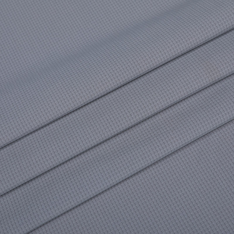 APS1106 WARP Cniotáilte Polyester Ammonia Seiceáil Beag Jacquard Fabraic Éadaí Ócáideach Jacquard