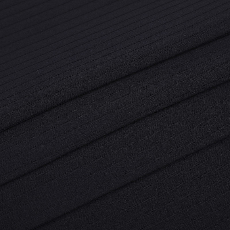 APJ1111 WARP Cniotáilte Polyester Ammonia Stripe Stripe Jacquard Fabraic Fabraic